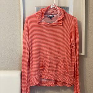 Freshman striped hooded top Kids XL (16)